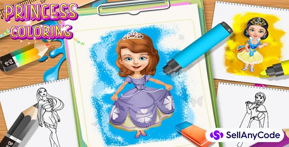 Princess Coloring Books