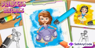 Princess Coloring Books