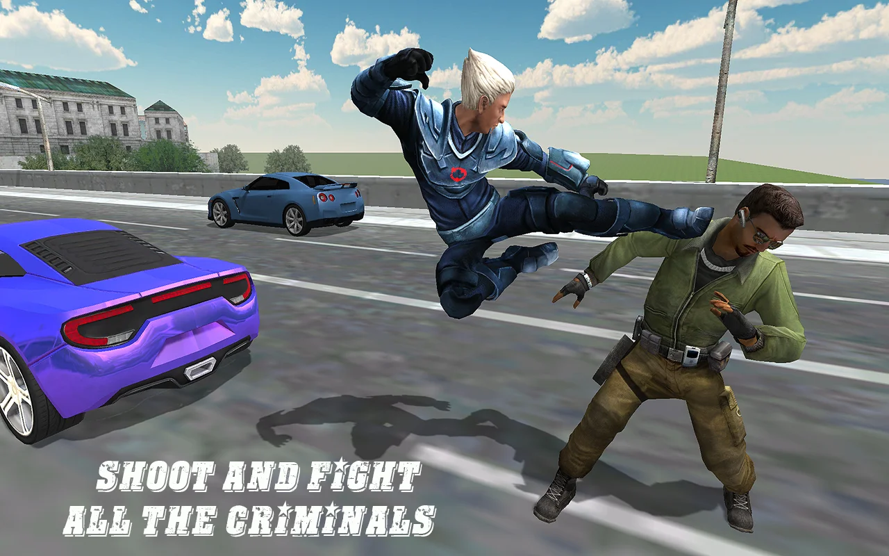 Marvelous Flying Super Hero 3D — screenshot 4
