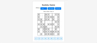 Sudoku Game