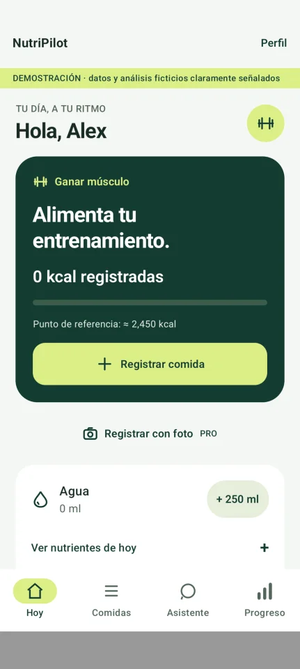 NutriPilot Android Nutrition App Starter Kit — screenshot 1