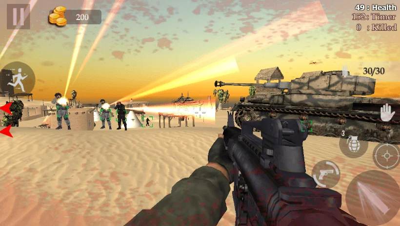 Desert Sniper Special Forces 3D Shooter FPS Game 64bit — screenshot 2