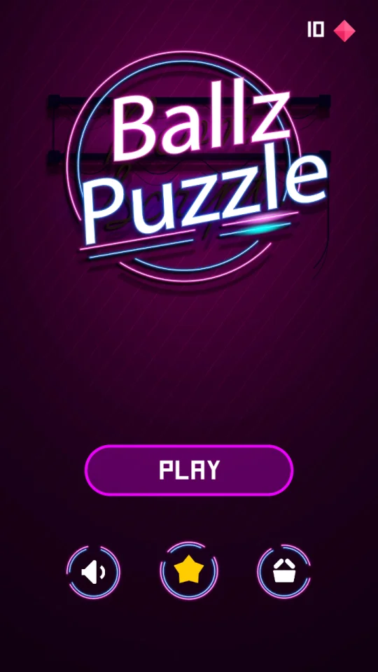 Ballz Puzzle - Unity Game Template + AdMob + Unity Ads — screenshot 1