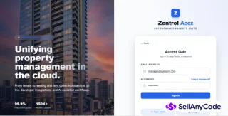 Zentrol APEX Property Management Portal