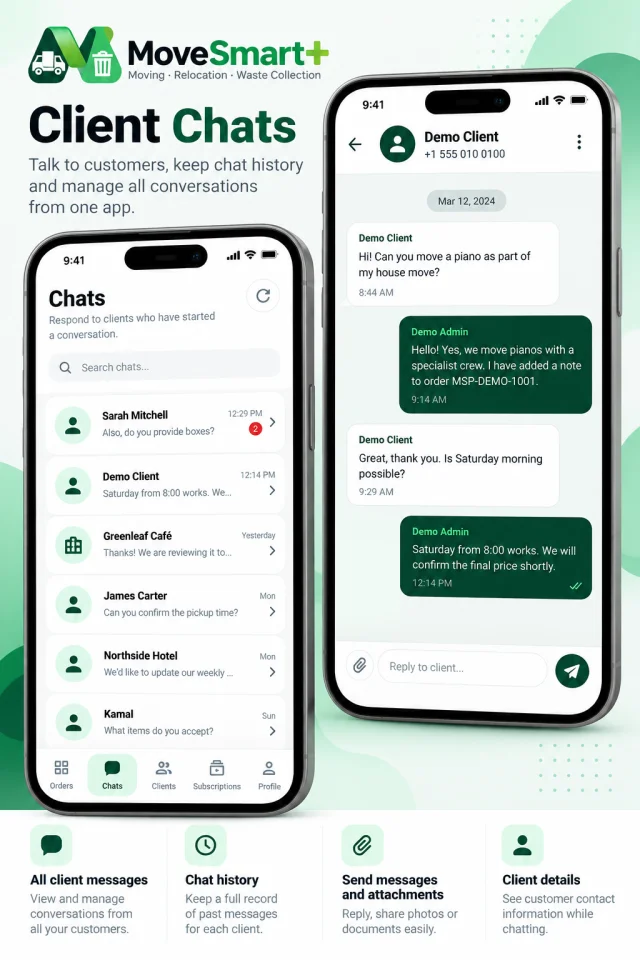 MoveSmart+ Relocation & Moving Services Management System — screenshot 6