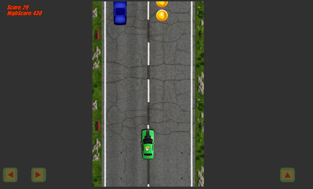 Classic 2D Racing Unity Source Code — screenshot 2