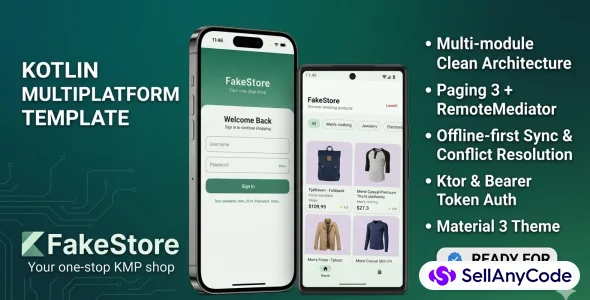 KMP Production Starter Pro Kotlin Multiplatform Template