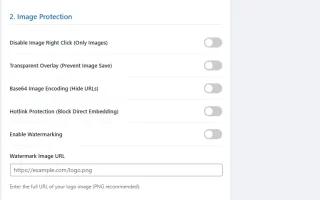 Content Guard - Ultimate WordPress Protection