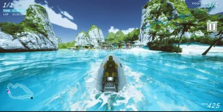 Mega Speed Boat Race Simulator