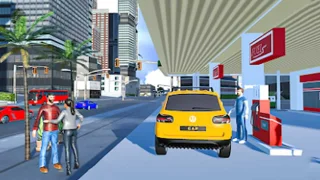 Offroad Taxi Driving: City Taxi Sim