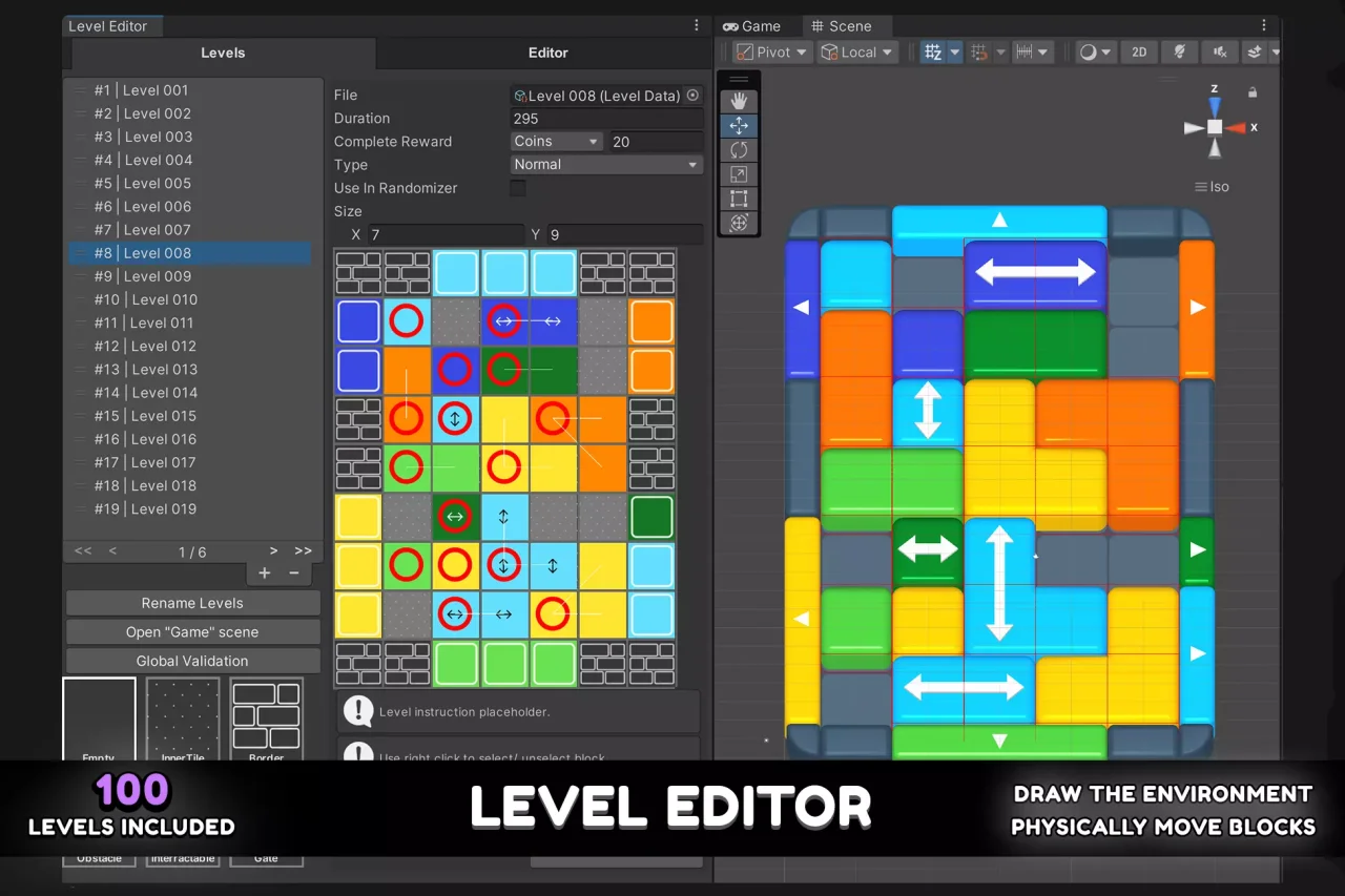 Block Jam | Template + Editor — screenshot 2