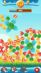 Sweety Shapes Physics Match3