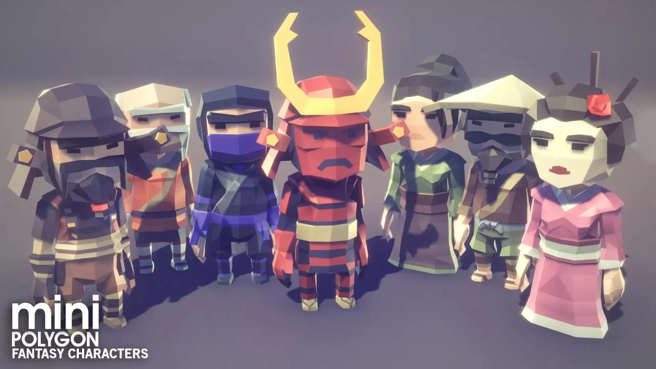 POLYGON Mini - Fantasy Character Pack — screenshot 3