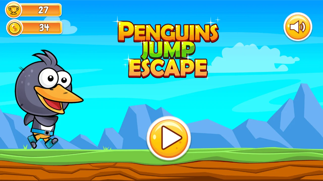 Penguin Jump Escape + Unity Project + iOS and Android — screenshot 2