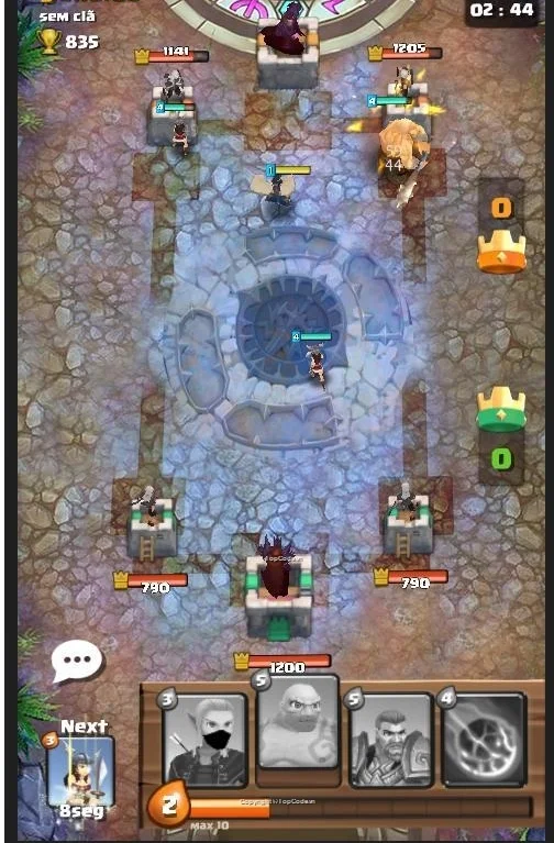 Game King of Clans - Clash Royale Style — screenshot 2