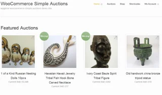 WooCommerce Simple Auctions - WordPress Auctions