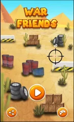 War Friends! Aim & Shoot Complete Game Template