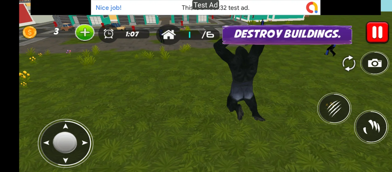 Gorilla Rampage: Angry Kong City Attack 2021 — screenshot 4
