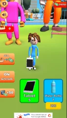 Lifting Hero Gym Tap Clicker 3D Game Unity Source Code