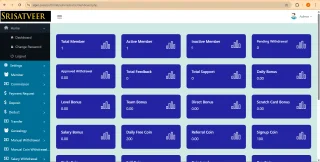 MLM Software INR/CRYPTO ROI Plan