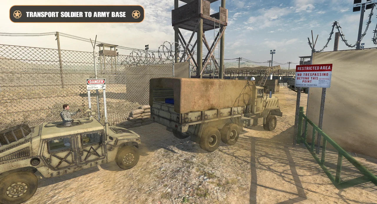 Army Vehicle Drive & Transport — screenshot 1
