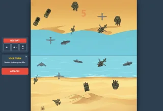 Fold War - Unique Turn-Based Paper Strategy Game (HTML5)