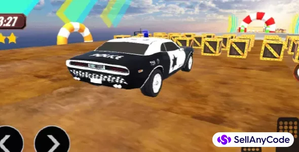 Crazy Police Car Stunt Games 2022