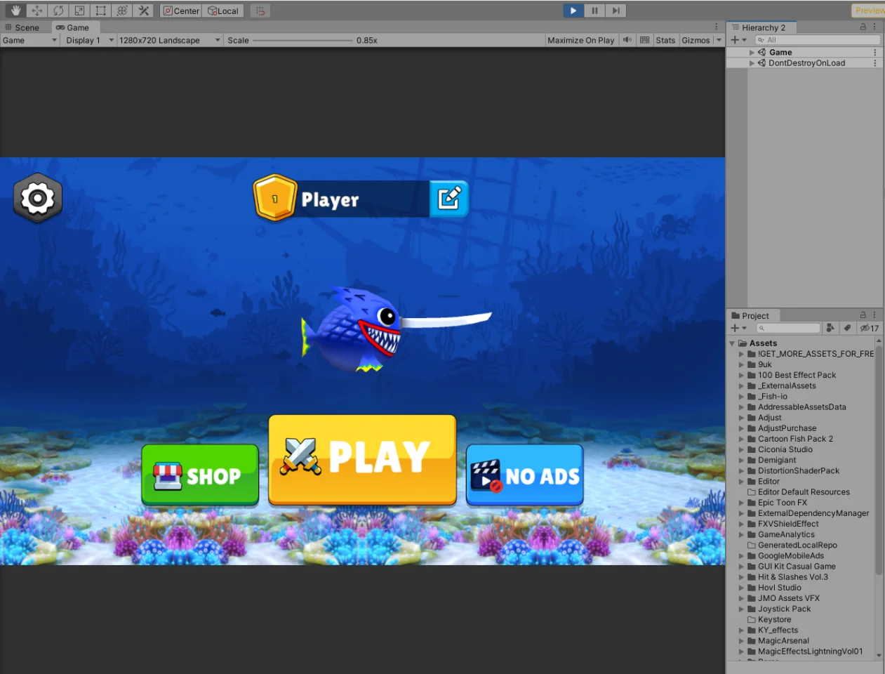 Fish King FishKing.io — screenshot 2