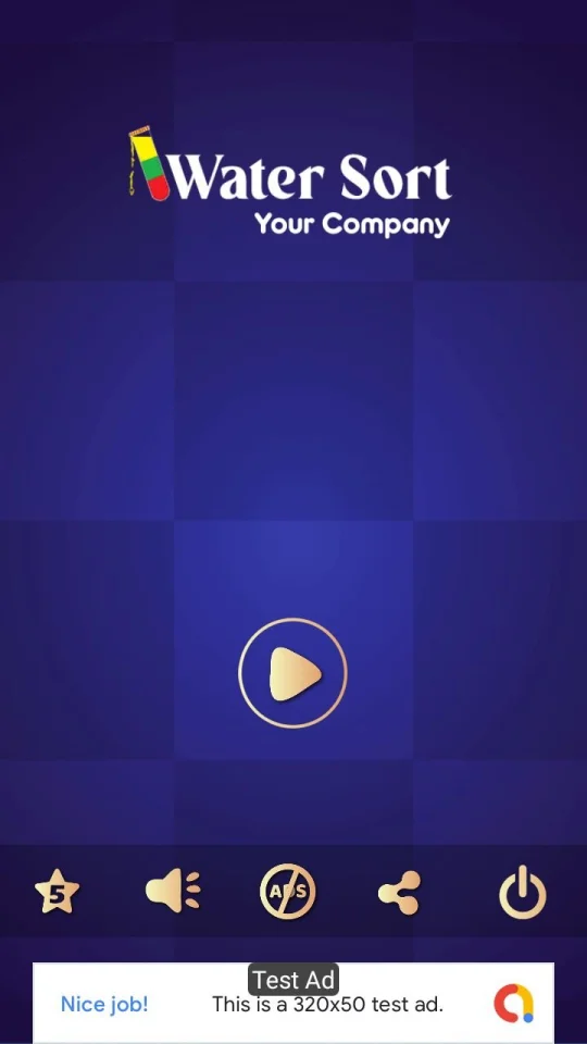 Water Sort Puzzle Unity Source Code — screenshot 2