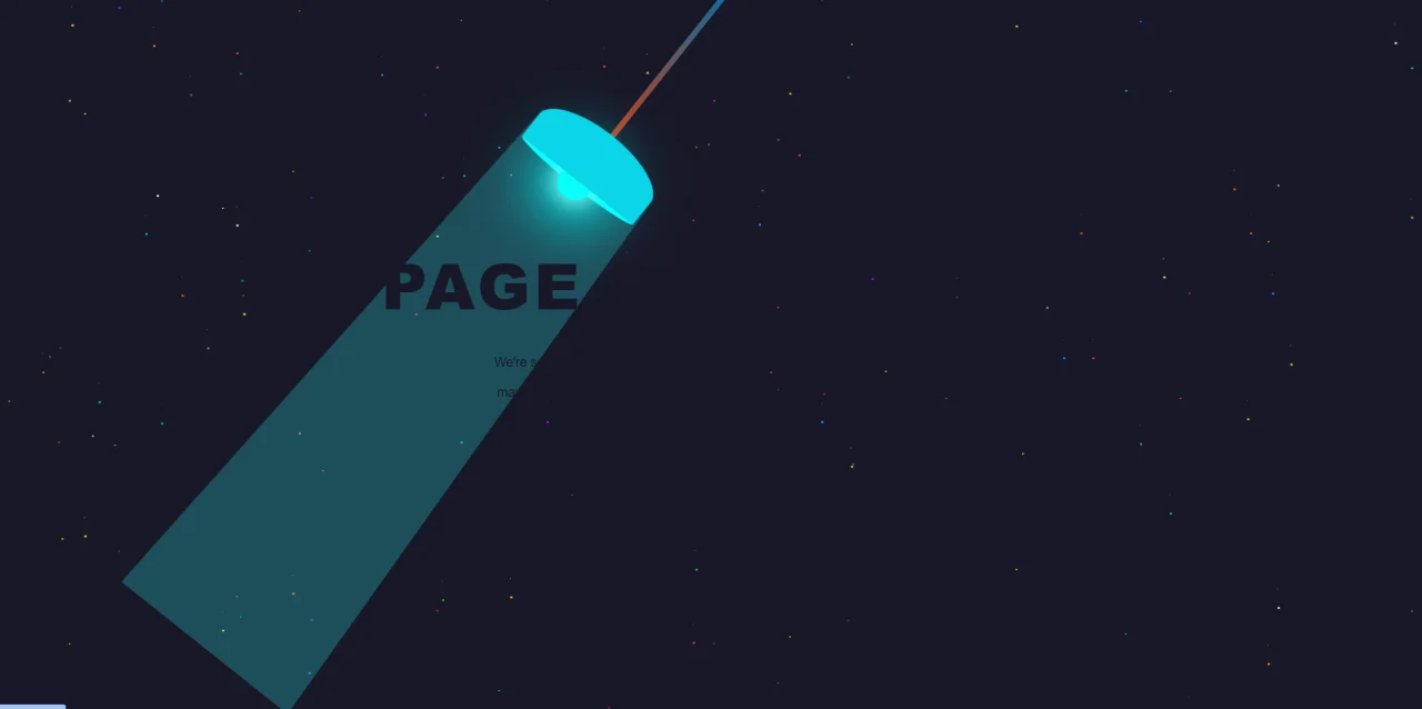 React Not Found Page — screenshot 2