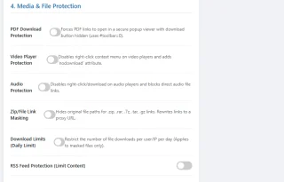 Content Guard - Ultimate WordPress Protection