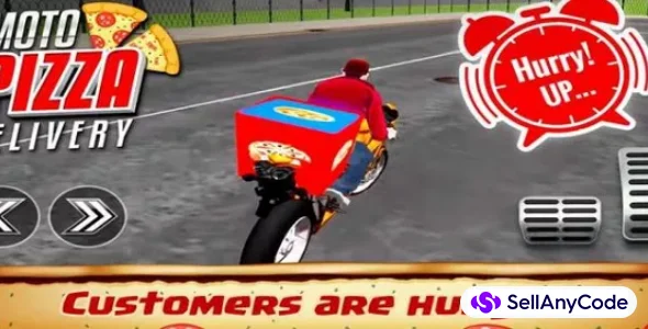 Pizza Bike Delivery Boy: Moto Pizza Boy 2022 64 Bit Source Code