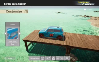 Car Racing Engine Top Down