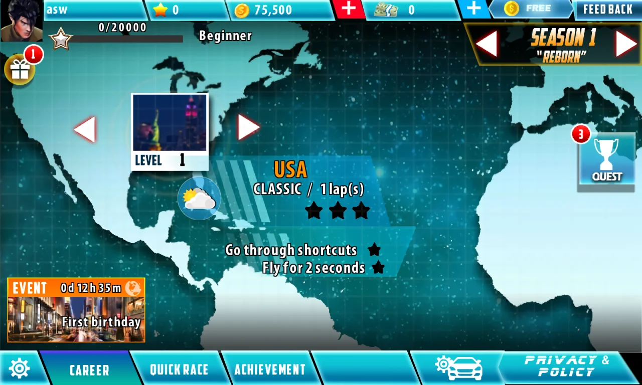 World Street Car Racing — screenshot 1