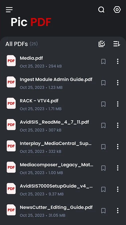 Image to PDF Converter - Android App Source Code — screenshot 1