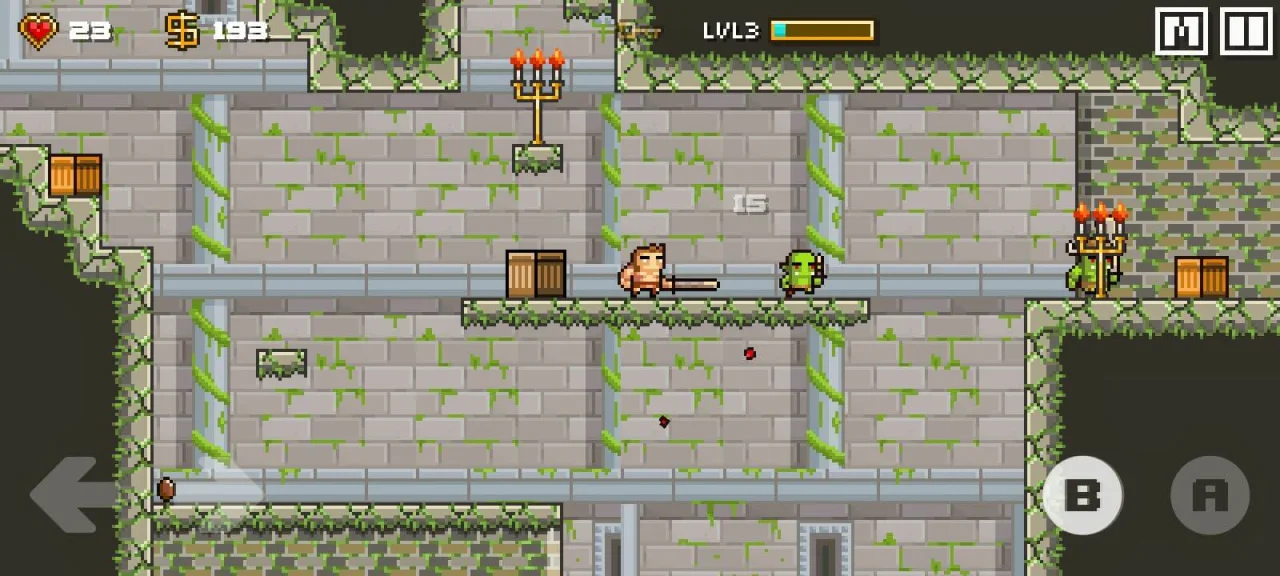 2D Sword of Knight Unity Mobile Platformer Template — screenshot 5
