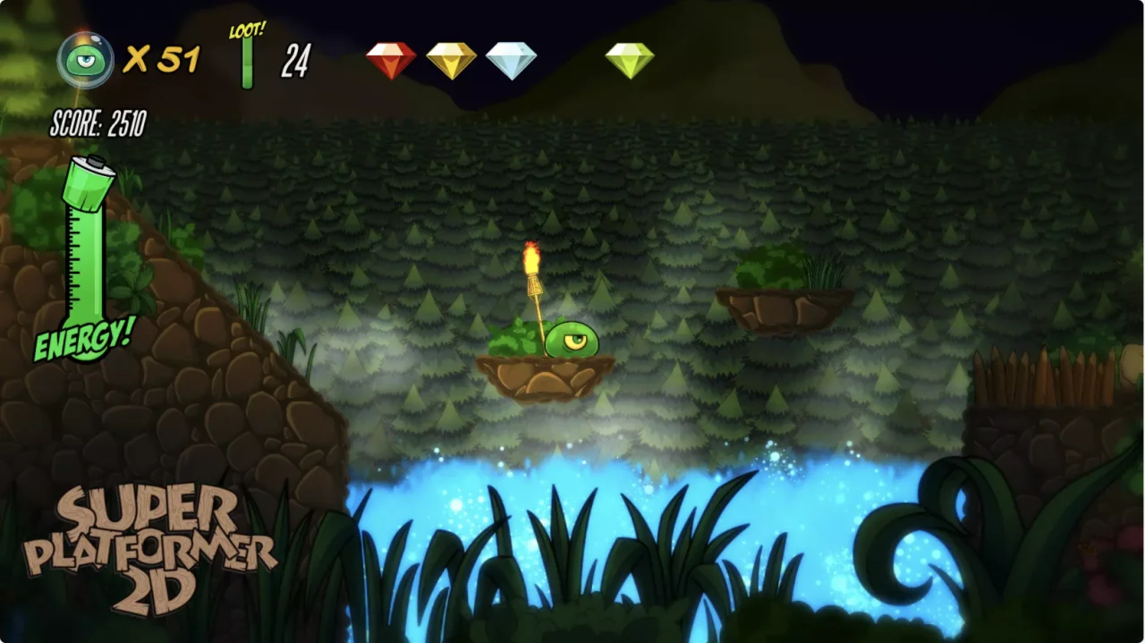 Super Green 2D Game Top Trend — screenshot 2