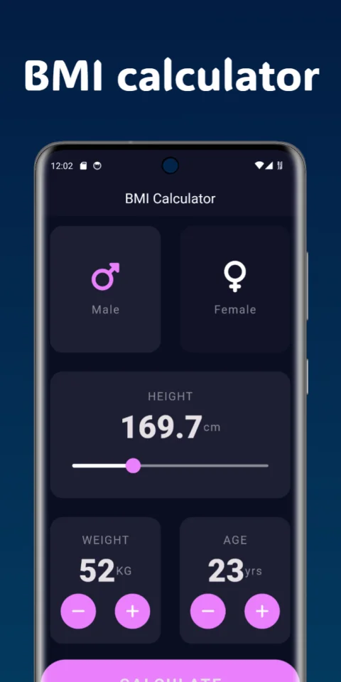 BMI Calculator — screenshot 3