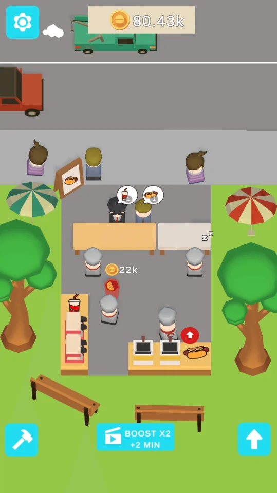 Idle Food Venture — screenshot 2