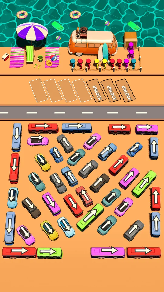 Bus Away, Bus Mania, Bus Jam — screenshot 1