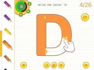 English Tracing Book
