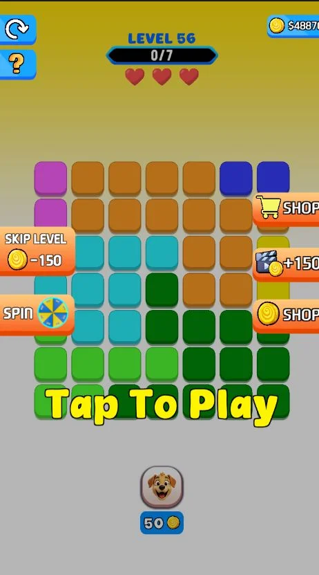 Meowdoku Brain Puzzle Games Unity Source Code — screenshot 8