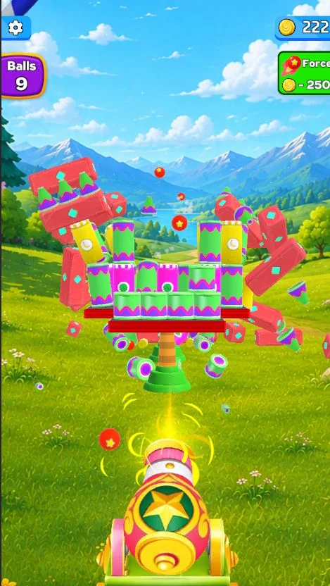 Smash Fest Cannon 3D Game Unity Source Code — screenshot 1