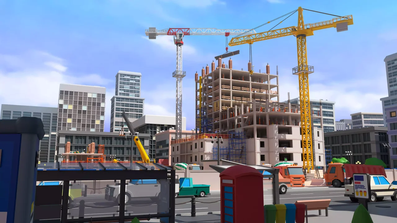Construction - Low Poly 3D Models Pack — screenshot 1
