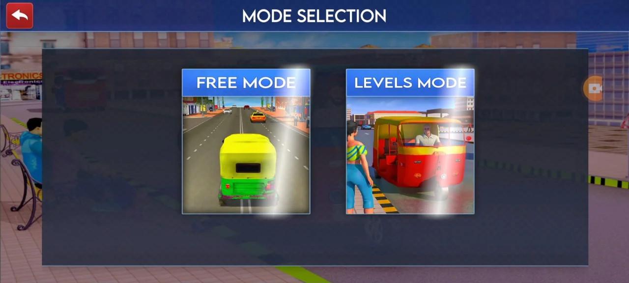 Tuk Tuk Rickshaw Taxi 3D — screenshot 1