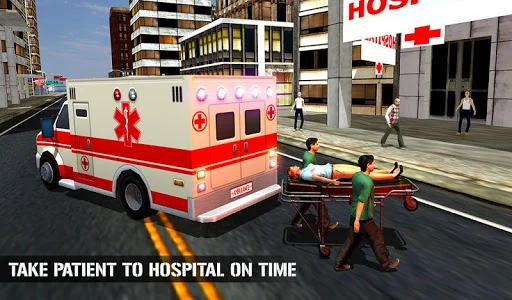 Real City Ambulance Simulator & Rescue 64 Bit — screenshot 1
