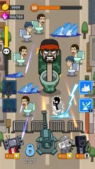 Toilet War - Zombie Defense