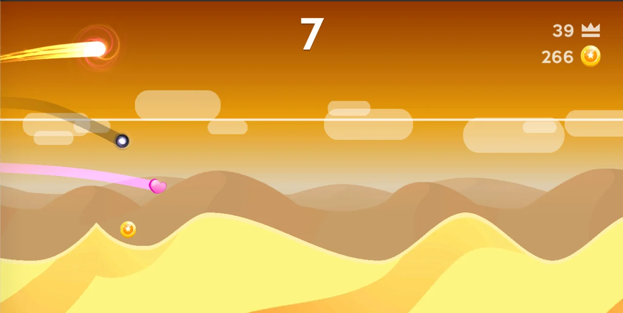 Dune Clone / Tiny Wings (Top Free Game) Complete Project — screenshot 5