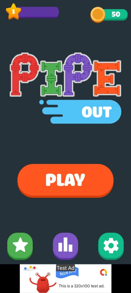 Game Pipe Out Puzzle Unity — screenshot 1