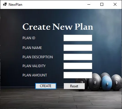 Gym Management System Project — screenshot 4